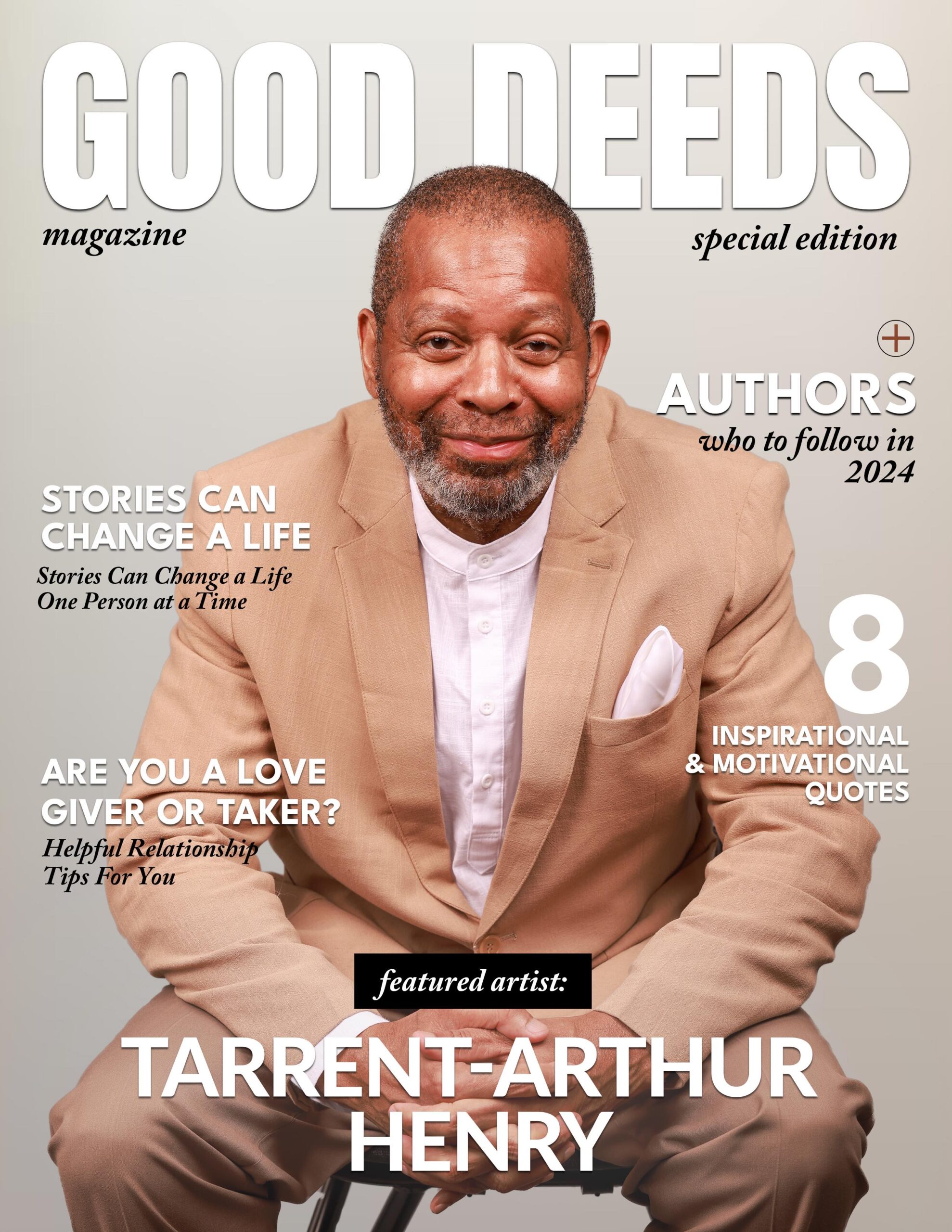 Good Deeds magazine cover